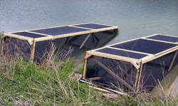 Plastic Netting from Industrial Netting makes non-toxic Salamander Cages