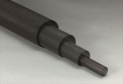 Plastic Mesh Filter Tubes by Industrial Netting fabricated for various Aquaculture applications