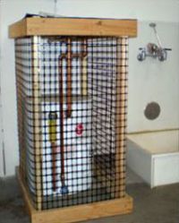 Protect vulnerable equipment from incidental damage