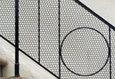Decorative Plastic Screening from Industrial Netting