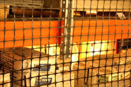 Pallet Rack Safety Netting by Industrial Netting