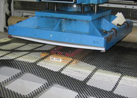 Sheeting equipment