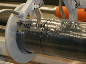 Blade Slitting Black Mesh