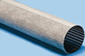 Overwrapped Tube with fine mesh